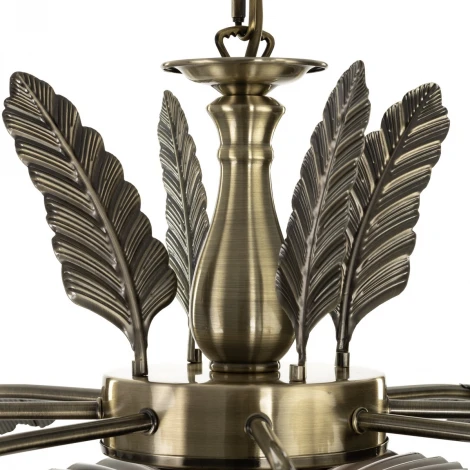 Подвесная люстра Citilux Garuda CL420183 (220V, на цепи, листья)