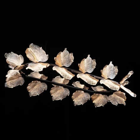 Подвесная люстра светодиодная с пультом с регулировкой цветовой температуры Modelux MODELUX ML.2412.1050 BK