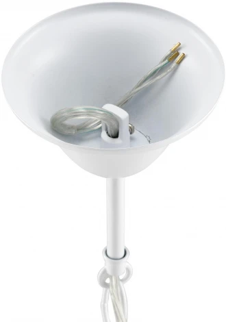 Подвесная люстра Lumion Nana 8260/6 белый/хром, металл E14 6*40W 220V (на цепи, свеча)