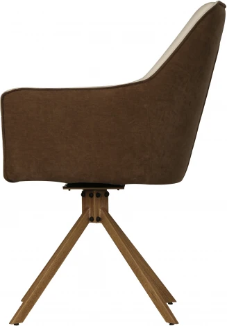 Стул обеденный IST-CASA Хьюго TW-1187, молочно-коричневый