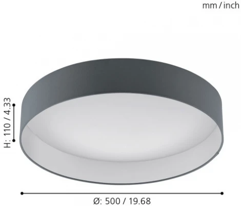 Потолочный светильник Eglo Palomaro 93397