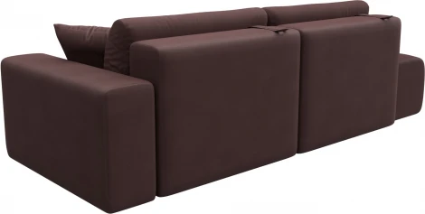 Диван прямой Лига-036 НПБ Модерн подлокотник справа Лига Диванов (Замша) арт.127719