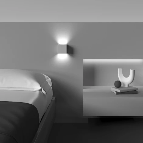 Настенный светильник (бра) Parma 3000К 6Вт IP 20 LED Maytoni Technical C155-WL-02-3W-W (220V)