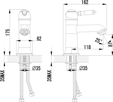 Смеситель Lemark Villa LM4806B для раковины