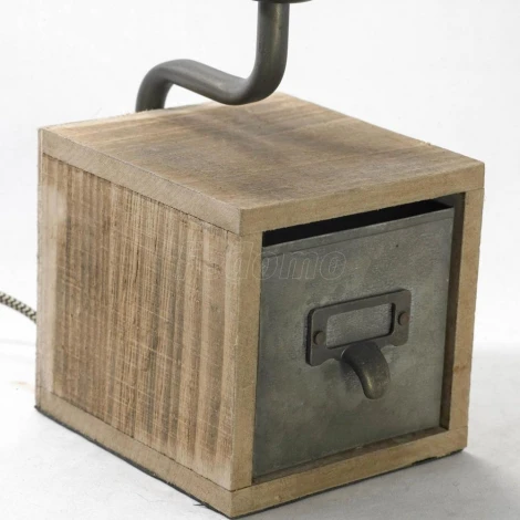 Интерьерная настольная лампа Lussole Loft Kenai LSP-0512 (220V, IP21)