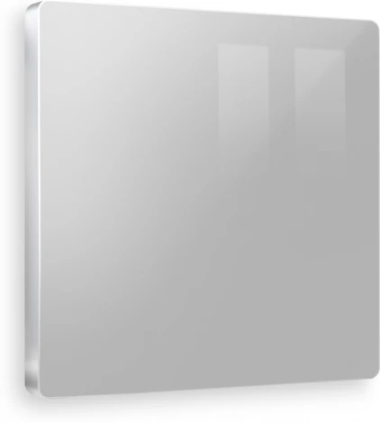 Лицевая панель Ambrella Volt ALFA (Серебро глянец) заглушка для суппорта QUANT AP4160