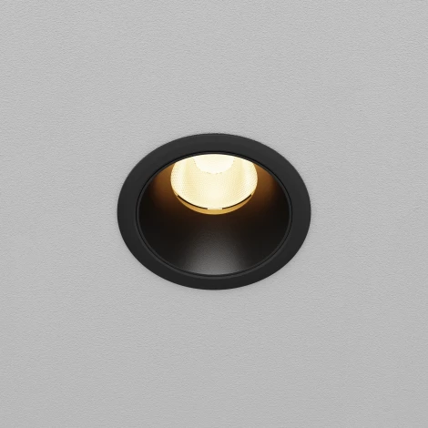 Встраиваемый светильник светодиодный Maytoni Dip DL115-10W-3K-B