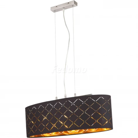 Подвесной светильник Globo Clarke 15229H2 (220V, на тросе, круглые, узор в клетку)