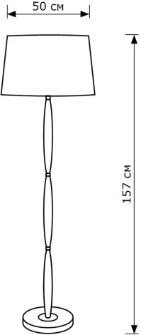 Торшер Lighthall Daisy LH012002 (220V, выключатель)