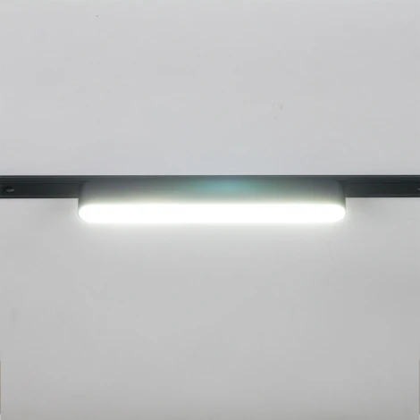 Трековый магнитный светодиодный светильник 48V регулировкой цветовой температуры и яркости, Умный дом с Алисой Reluce 13001-9.3-001UR magnetic LED12W BK CCT+SMART