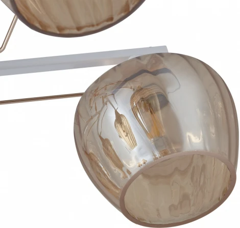 Потолочная люстра на штанге Arte Milano AMALFI 329508/5 WH+FG (220V)