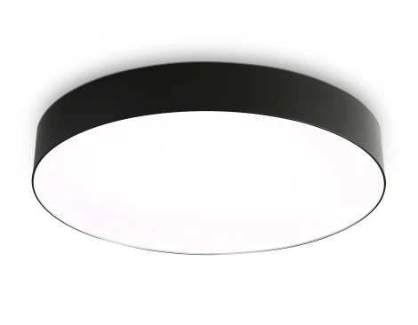 Потолочный светодиодный светильник с пультом управления Ambrella Orbital FZ1365 BK черный IP20 60W 3000-6500K