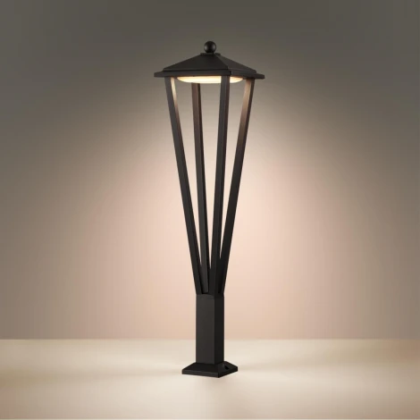 Уличный наземный светильник Odeon Light Bearitz 6655/12GL3 черный/металл/акрил IP65 LED 12W 3000K 220V