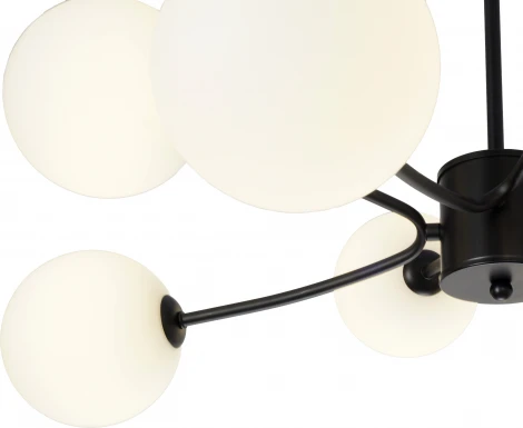 Потолочная люстра на штанге Zortes Blo ZRS.1178.08 (220V, шарики, IP21)