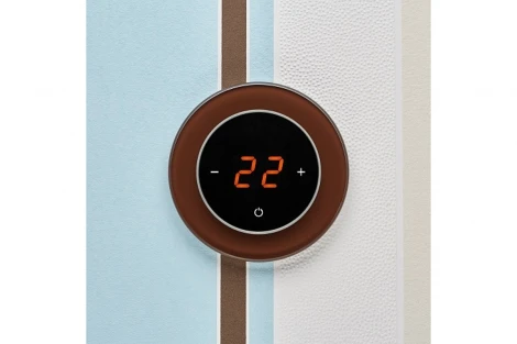 Терморегулятор AURA RONDA 8017 BROWN DARK (ТЕМНЫЙ КОРИЧНЕВЫЙ)