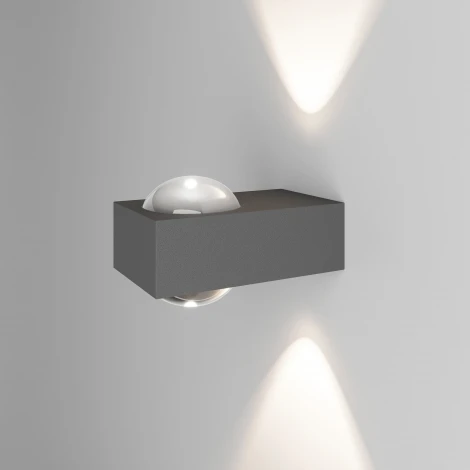 Уличный настенный светильник со светодиодами IP54 Elektrostandard Lenses 35191/W (a070452) (220V)