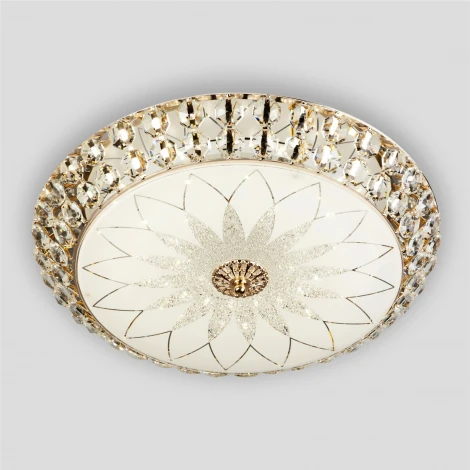 Потолочный светильник светодиодный с пультом с регулировкой цветовой температуры и яркости LED4U LED4U L1111-600 GD