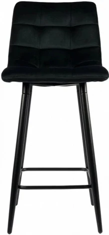 Набор из 2 стульев барных Balance Fusion Hesby (Металл/Велюр, Черный) арт.HSBI_BC101_black_2