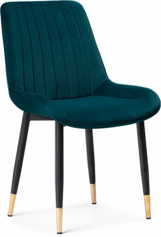 Стол кухонный Woodville Артурс black / green / gold