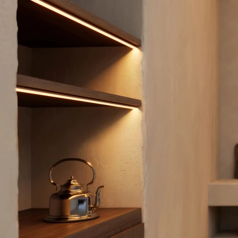 Профиль LINE-D-1515-2000 SQUARE ANOD (Arlight, Алюминий) 061083