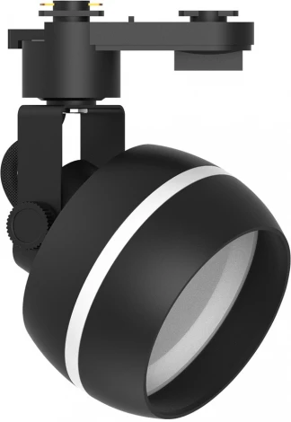 Светильник трековый однофазный Feron AL165 48549 GX53, черный (220V, круглые)