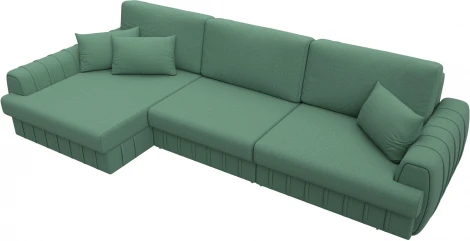 Диван угловой Лига-057 НПБ Лонг угол левый Лига Диванов (Рогожка) арт.129296L