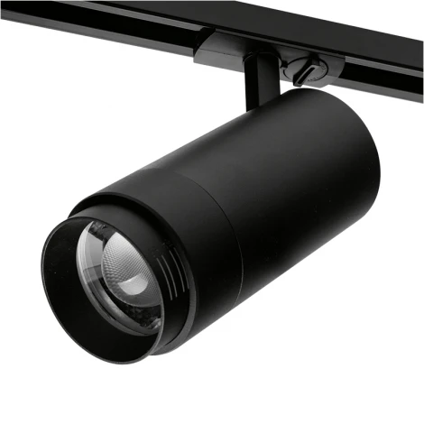 Трековый светодиодный светильник однофазный Wolta WTL-35W/02B 220V 35Вт 4000К IP20 черный