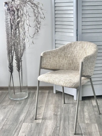 Стул ДИЛЛ (DILL) цвет 1038-131 ткань / латте каркас M-City 64415