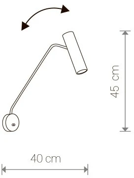 Бра для чтения Nowodvorski Eye Super White 6487 (220V)