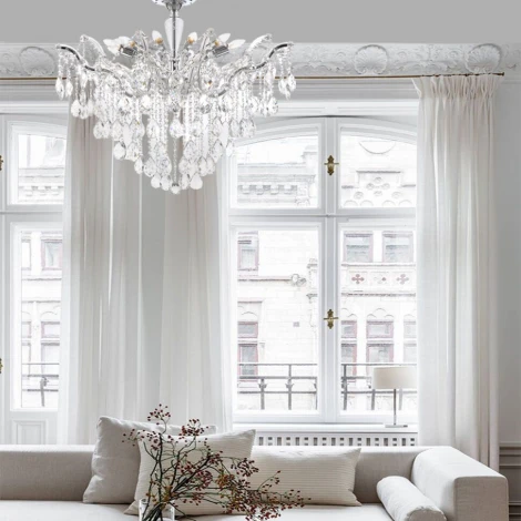 Потолочная люстра на штанге Lumien Hall Kaya LH0027/6C-CR