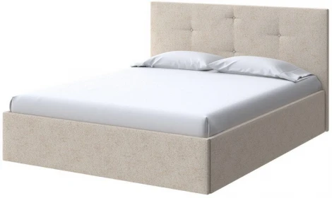 PROxSON Кровать Mono (Ткань: Жаккард Tesla Мокко) 180x200