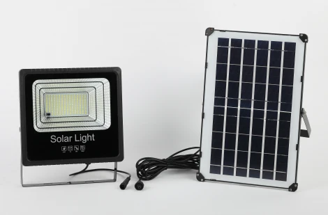 Прожектор уличный светодиодный на солнечной батарее с датчиком движения и пультомЭРА ERAPRO-100