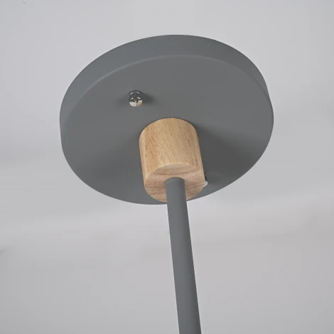 Потолочная люстра на штанге LED TURNA DBL L10 Gray ImperiumLoft Turna-Dbl01 (229088-26, Умный дом, WiFi, голосовое управление)