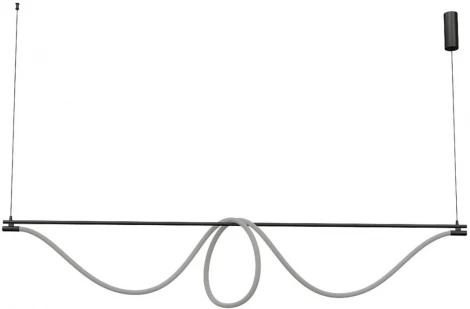 Подвесной светильник с гибким неоном Kink Light Салли 08062K-200,19 (регулировка яркости, LED, 220V, пульт управления, на тросе)