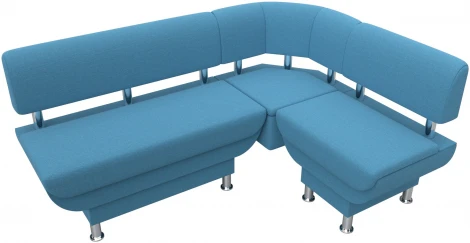 Диван кухонный угловой Альфа правый угол Лига Диванов (Рогожка) арт.123967