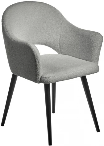 Стул Bradex Home Bruno светло-серый, искусственный мех (RF 0659)