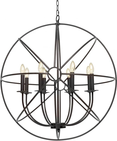 Подвесная люстра Loft It Foucaults Orb LOFT1192-8 подсвечник