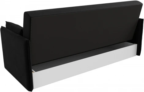 Диван-книжка Лига-018 (Черный/Микровельвет) Лига Диванов арт.117868