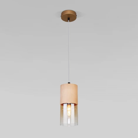 Подвесной светильник Eurosvet Hosk в стиле лофт 50233/1 матовое золото