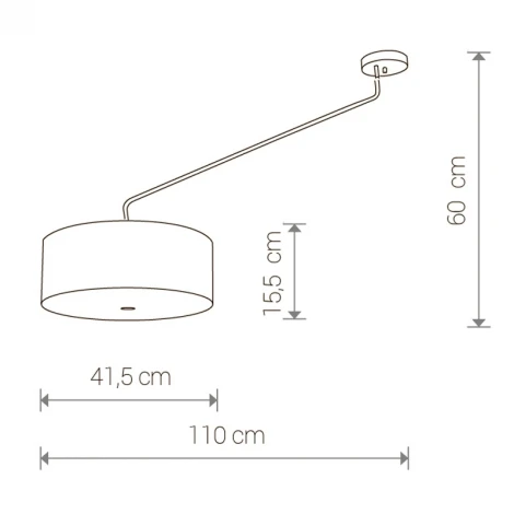 Потолочная люстра Nowodvorski Hawk 8844