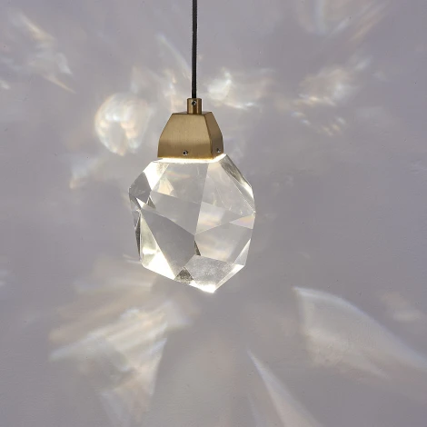 Подвесной светильник Wi-Fi Cristel One D12 By ImperiumLoft Cristel-One01 (LED, 220V, пульт управления, на проводе)