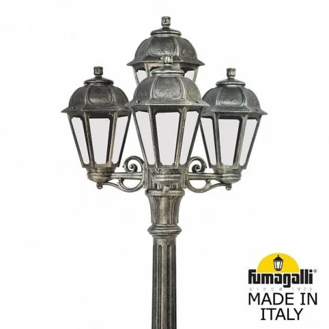 Светильник уличный Fumagalli Artu` Bisso/Saba 3+1 K22.158.S31.BXE27