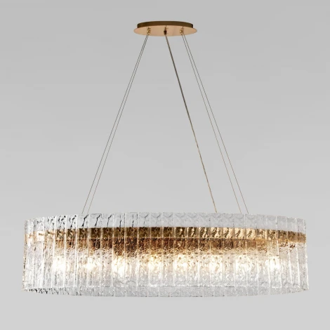 Подвесная люстра Loft It Nevada 10297/1000 French gold (220V, хрусталь, на тросе)