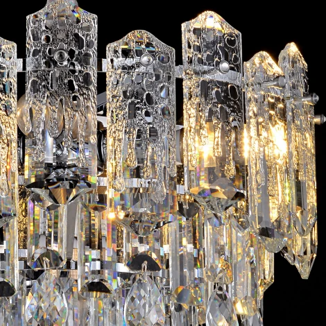 Подвесная люстра хрустальная Reluce 72380-0.3-500 CH