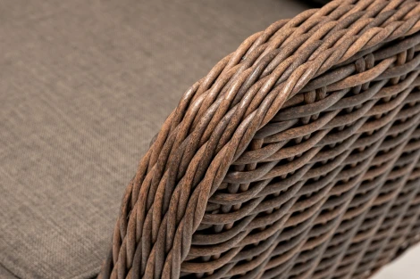 "Прованс" диван из искусственного ротанга трехместный, цвет коричневый 4SIS арт.УТ-00006463
