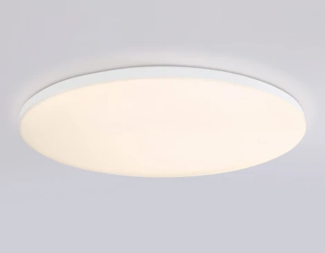 Потолочный светильник RGB круглый светодиодный с пультом и управлением смартфоном Ambrella ORBITAL FZ2003 (220V, умный дом - Алиса, Tuya Smart, Алекса, Smart Home, круглые, IP54)