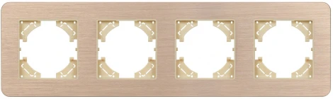 Рамка алюминиевая FRM-AKIRY-AL-4-GD (Arlight) 049733