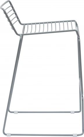 Стул полубарный Danny серый с подушкой Stool Group (арт.УТ000038988)