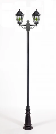 Наземный фонарь Oasis Light PETERSBURG lead GLASS 79810lgA B2 Bl