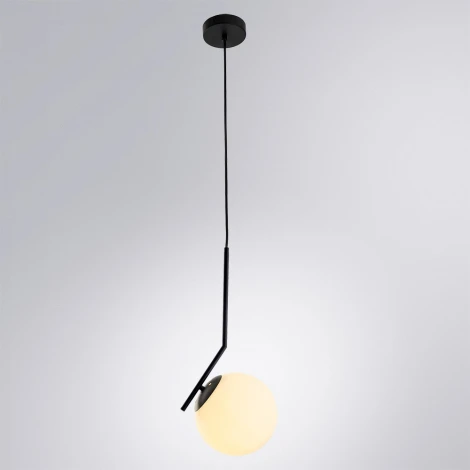 Подвесной светильник Arte Lamp Bolla-Unica A1923SP-1BK (220V, на проводе, шар)